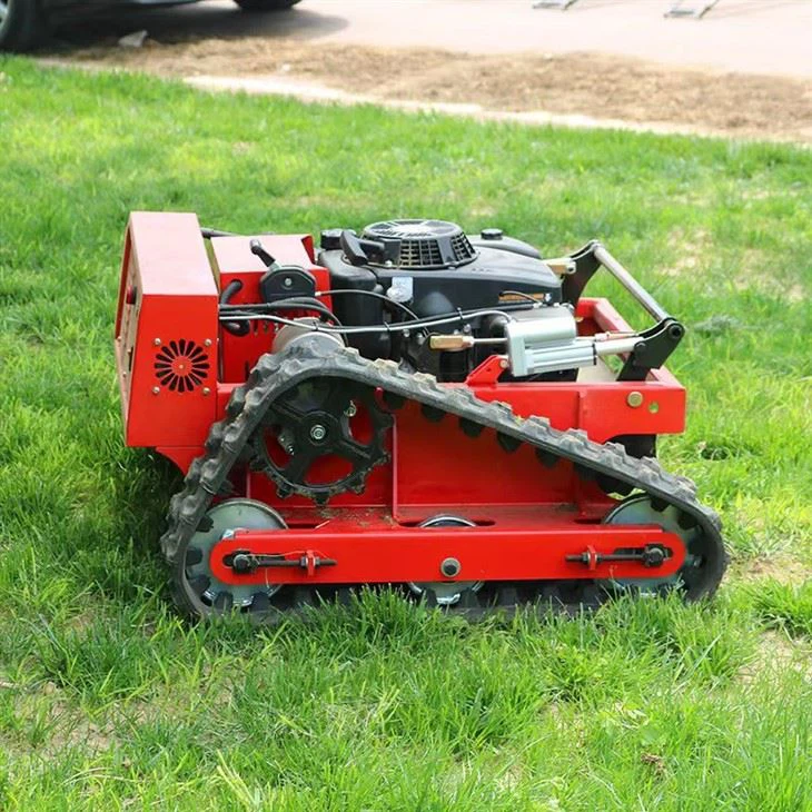Made In China Remote Control Rotary Lawn Mower Automatic Robot Lawnmower