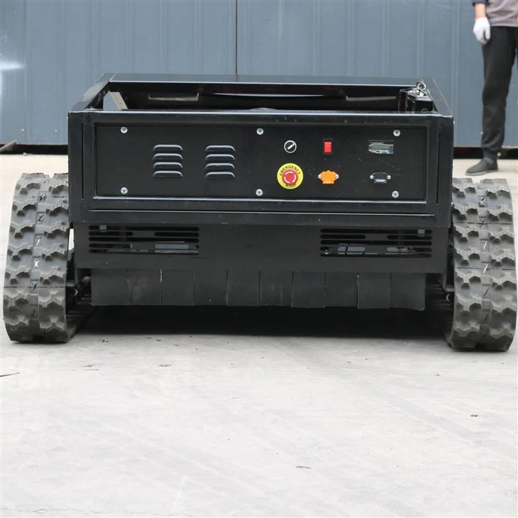 Remote Control Lawn Mower With Tracks